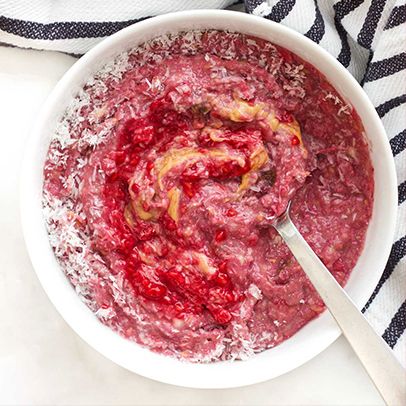 raspberry breakfast quinoa