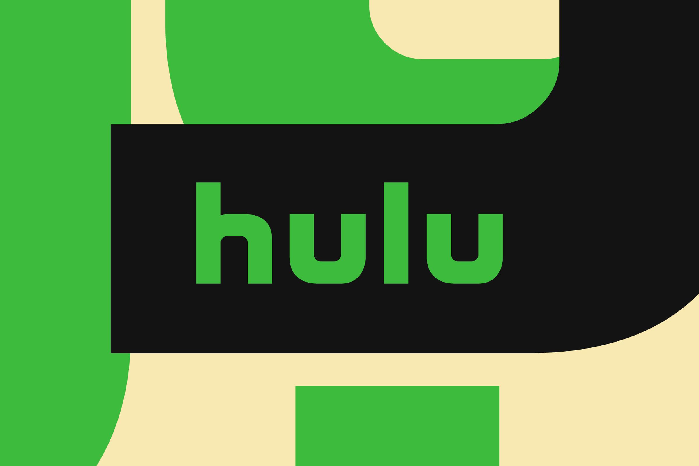An image showing Hulu’s logo on an abstract background
